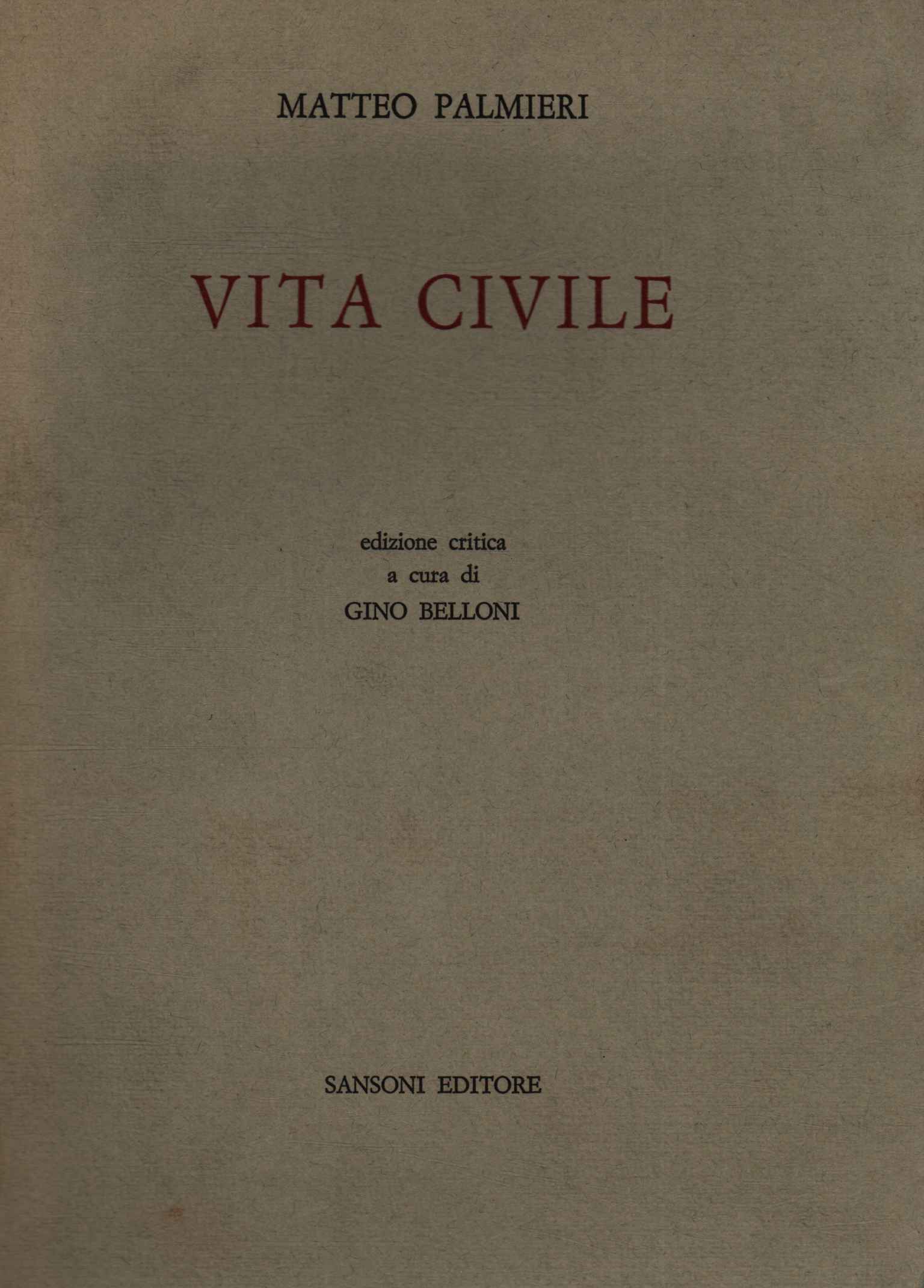 La vie civile