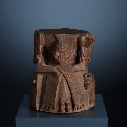 Altar for Shango (Odo Shango) in wood