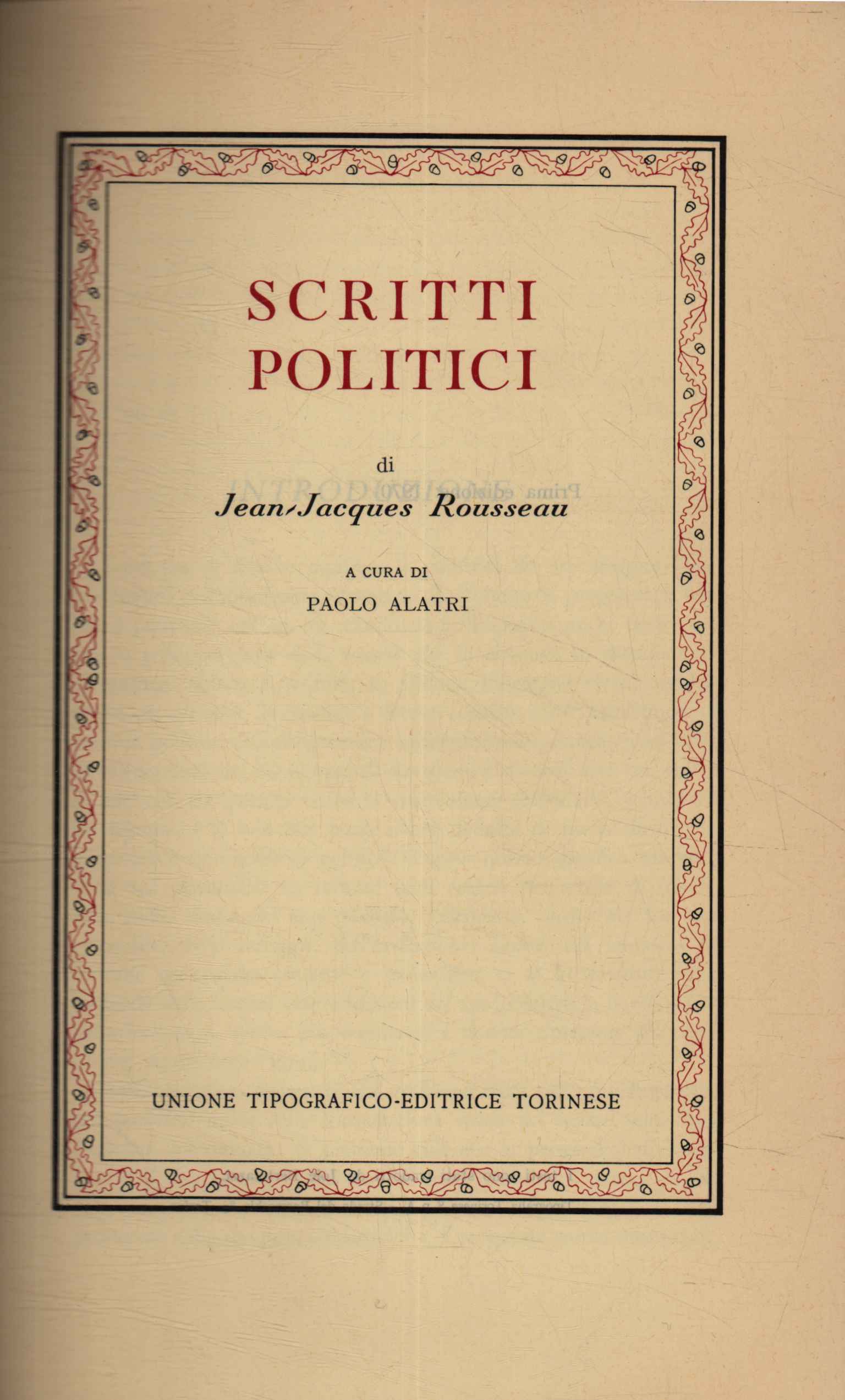 Political Writings