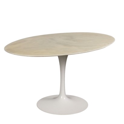 Table ovale 'Tulip' par Eero Saarinen pour Knoll années 70-80