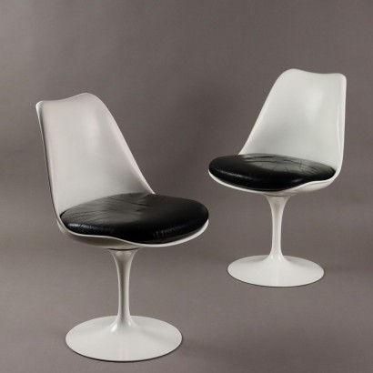 Knoll Tulip Stühle Vintage Design Eero Saarinen USA 60er-70er Jahre