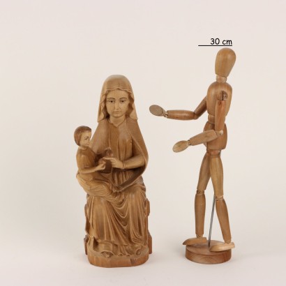 Vierge en bois de Mariazell Manufacture V