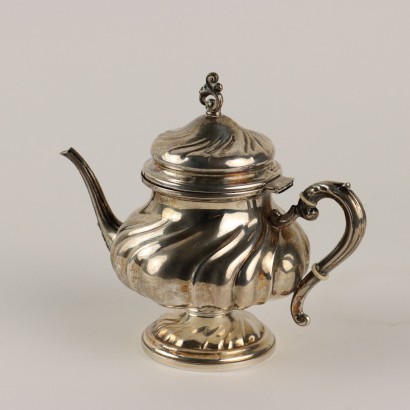 Vercelli Silver Teapot