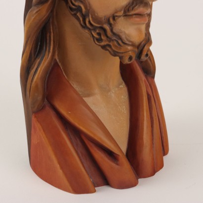 Rostro de Cristo en Madera Manufactura A