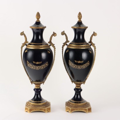 Paire de Vases Manufacture Pseudo S,Paire de Vases Manufacture Pseudo S,Paire de Vases Manufacture Pseudo S,Paire de Vases Manufacture Pseudo S