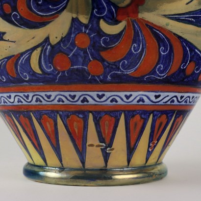 Majolika-Vase aus Gualdo-Manufaktur%2,Majolika-Vase aus Gualdo-Manufaktur%2,Majolika-Vase aus Gualdo-Manufaktur%2,Majolika-Vase aus Gualdo-Manufaktur%2