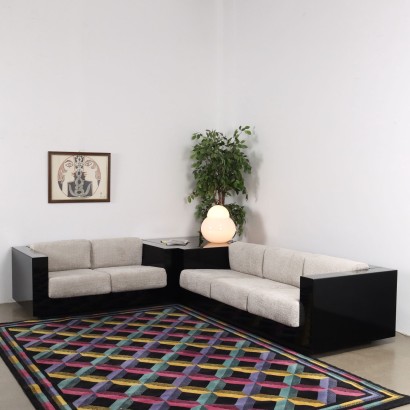 Poltronova Saratoga Living Room Set Lella and M. Vignelli 1970s