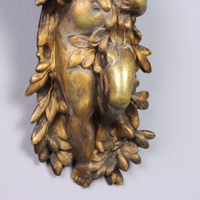 Groupe de putti en bronze doré