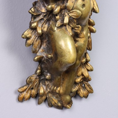 Groupe de putti en bronze doré