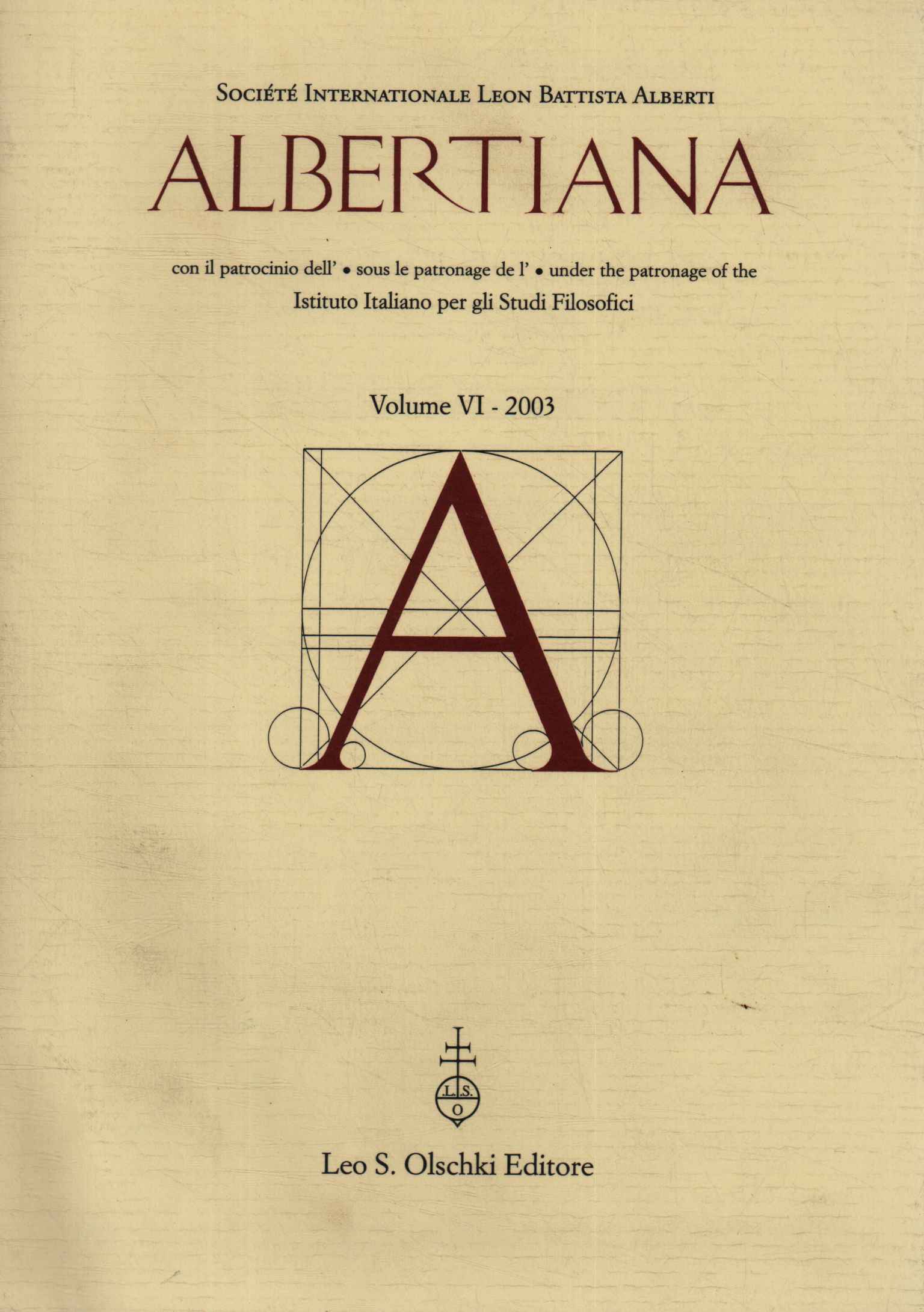 Albertiana (Band VI – 2003)