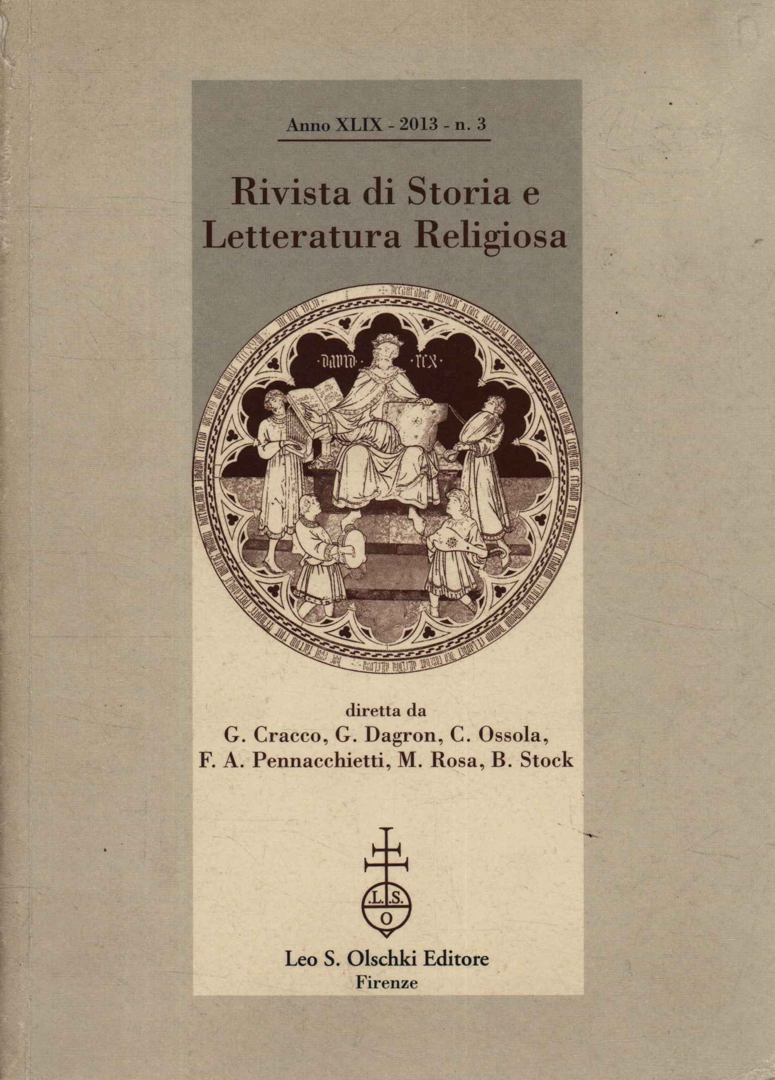 Revista de historia y literatura religiosa