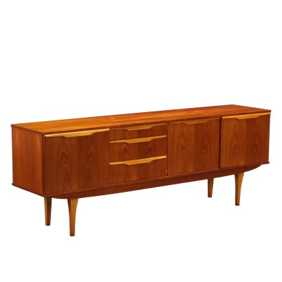 Vintage 1960s Sideboard Teak Veneer England