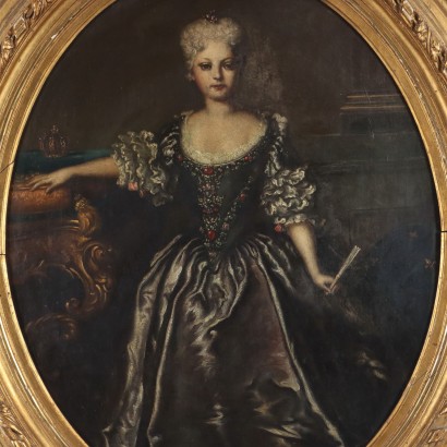 Painting Portrait of the Infanta, Portrait of the Infanta Maria An, Nicolas de Largillière, Nicolas de Largillière, Nicolas de Largillière