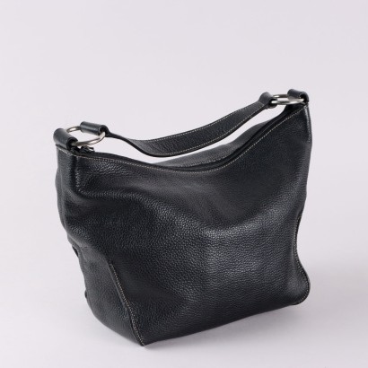 Furla Schwarze Ledertasche