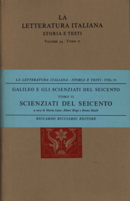 Scienziati del Seicento (Tomo II)