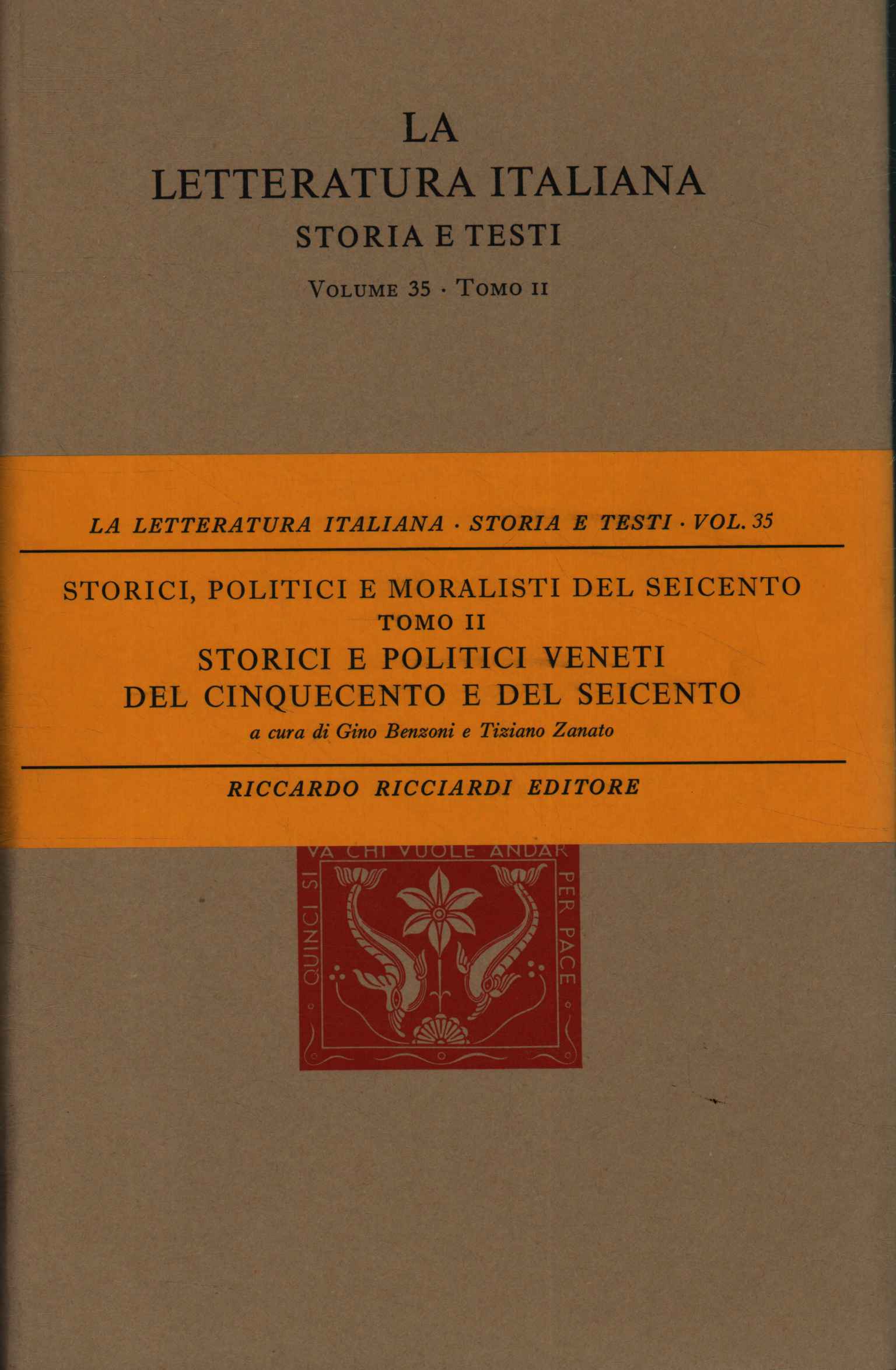 Politische Historiker und Moralisten der Seicen,Politische Historiker und Moralisten der Seicen