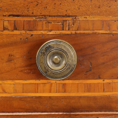 Chest of Drawers, Baroque Chest of Drawers in Walnut