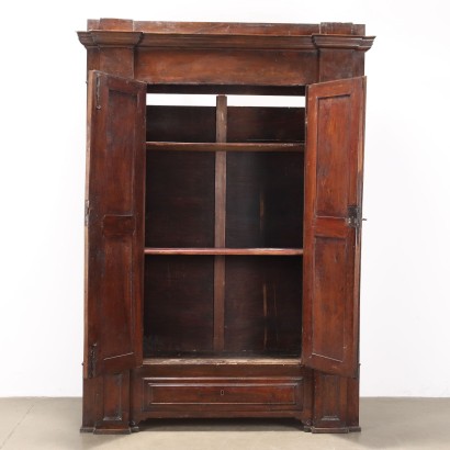 WARDROBE, Baroque walnut wardrobe