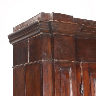 WARDROBE, Baroque walnut wardrobe