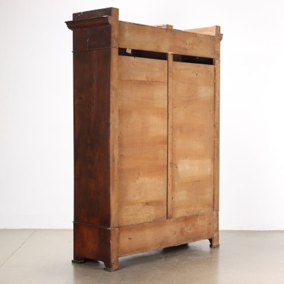 WARDROBE, Baroque walnut wardrobe