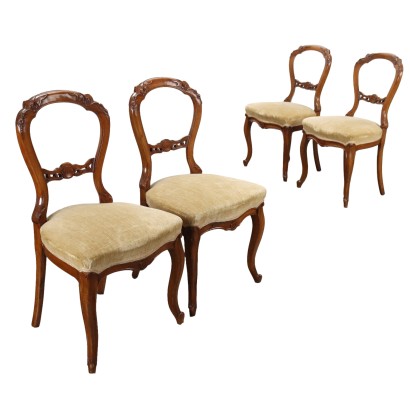 Quatre chaises Louis Philippe