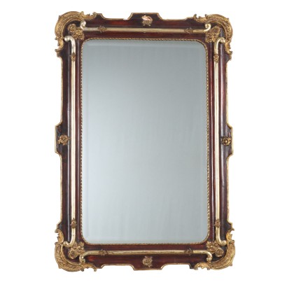 Miroir en bois doré