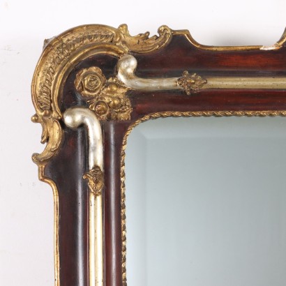 MIRROR,Golden Wood Mirror