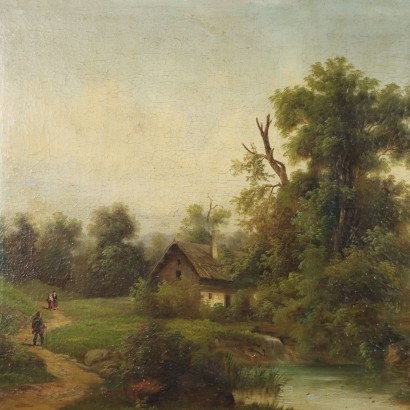 Painting Landscape with Figures