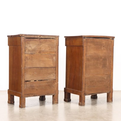 Pair of nightstands,Pair of nightstands,Pair of Empire nightstands