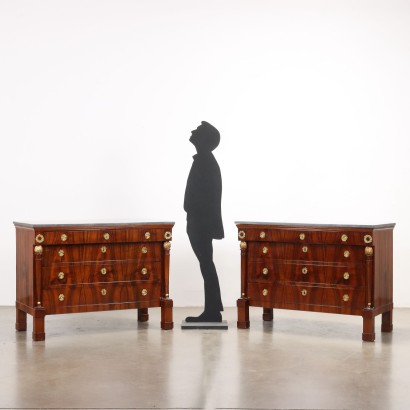 Pair of Dressers,Pair of Empire Dressers