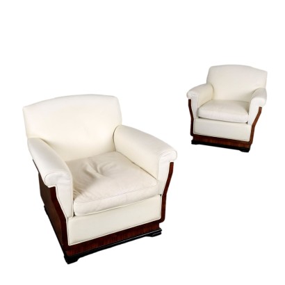 Pair of Armchairs 30s-40s,Pair of Armchairs 30s-40s,Pair of Armchairs 30s-40s