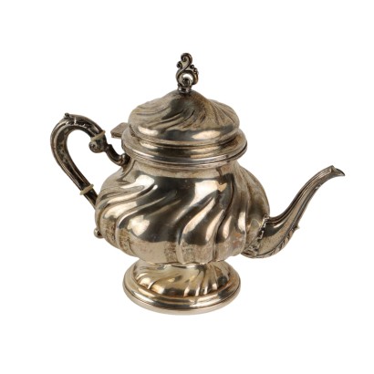 Vercelli Silver Teapot