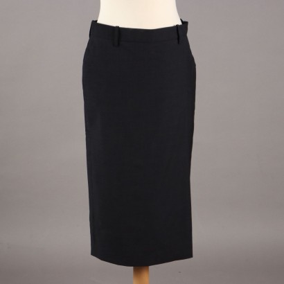 Prada Skirt Wool Second Hand UK Size 12 Italy