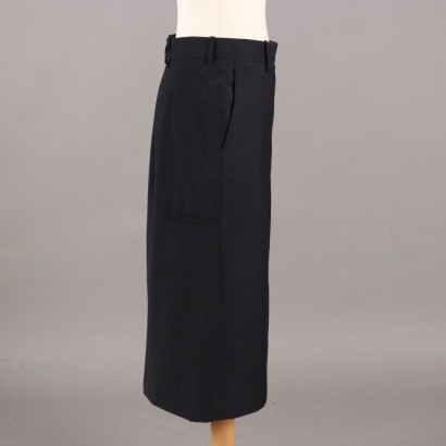 Prada Wool Midi Skirt