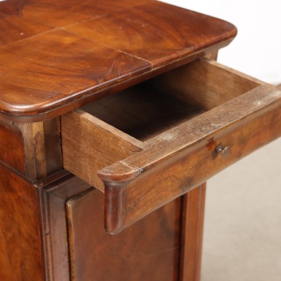 Bedside table, Louis Philippe bedside table