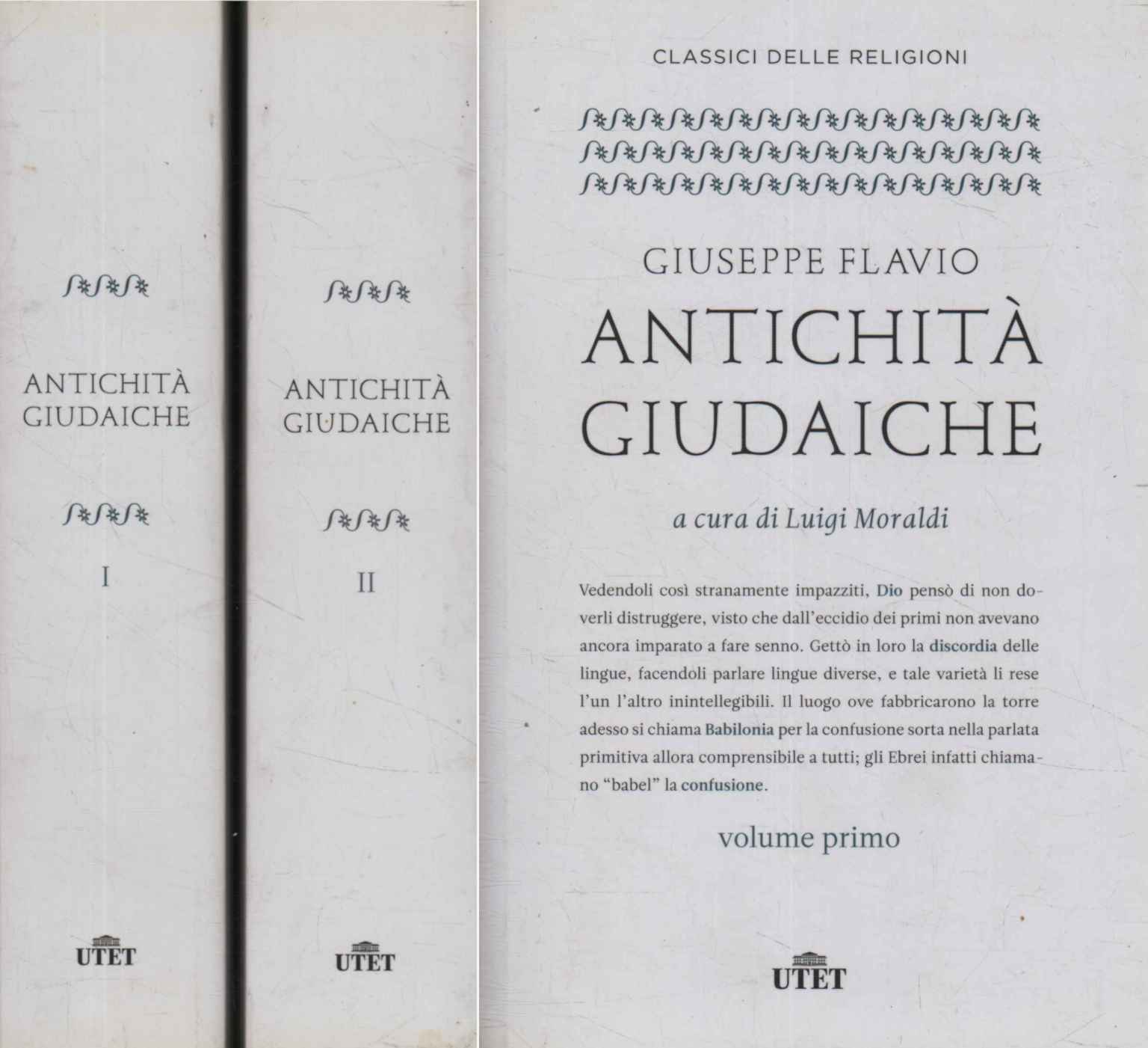 Antiquités juives (2 volumes)