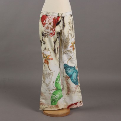 Just Cavalli Pants with Butterflies and Flowers