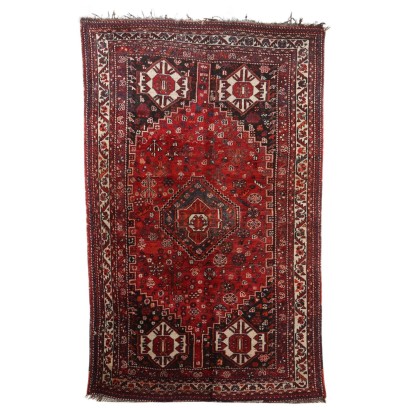 Antique Asian Carpet Wool Heavy Knot 98 x 63 In