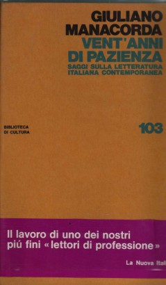 Vent'anni di pazienza