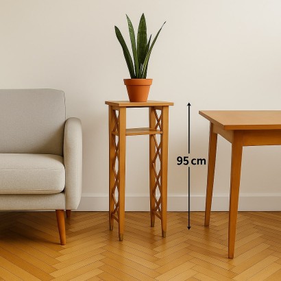 50's Beech Brass Vase Holder Italy Modern Antiques Accessories_1293198 50's Vase Holder