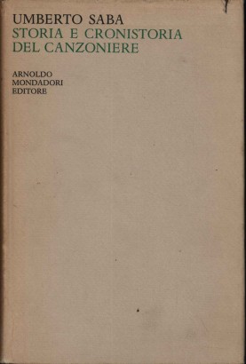 Storia e cronistoria del Canzoniere