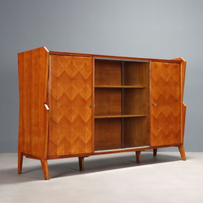 Vintage Living Room Furnishing Wood Design Italy 1950s-1960s