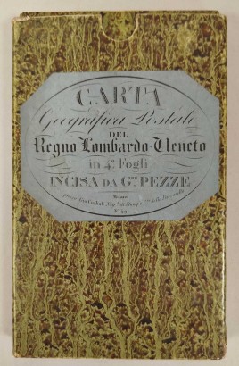 Carta geografica postale del Regno Lombardo-Veneto