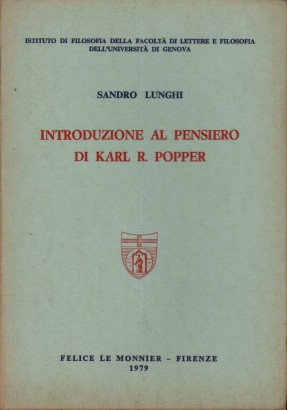 Introduzione al pensiero di Karl R. Popper