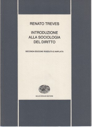 Introduzione alla sociologia del diritto