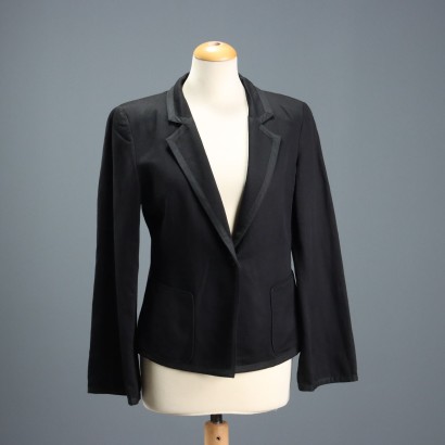 Emporio Armani Blazer Mixed Wool Silk UK Size 16 Second Hand