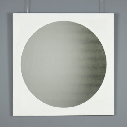 Vintage Mirror Glass Perspex Design Italy 1970s