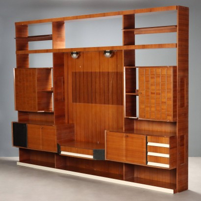 Vintage Wall Cabinet Design Laminate Drawers Italy 1960s