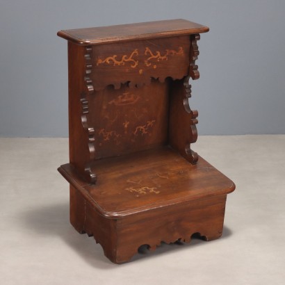 Antique Baroque Prayer Desk Maple Walnut XVIII Century