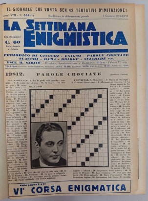La Settimana Enigmistica. Annata completa (Anno VIII-1939)
